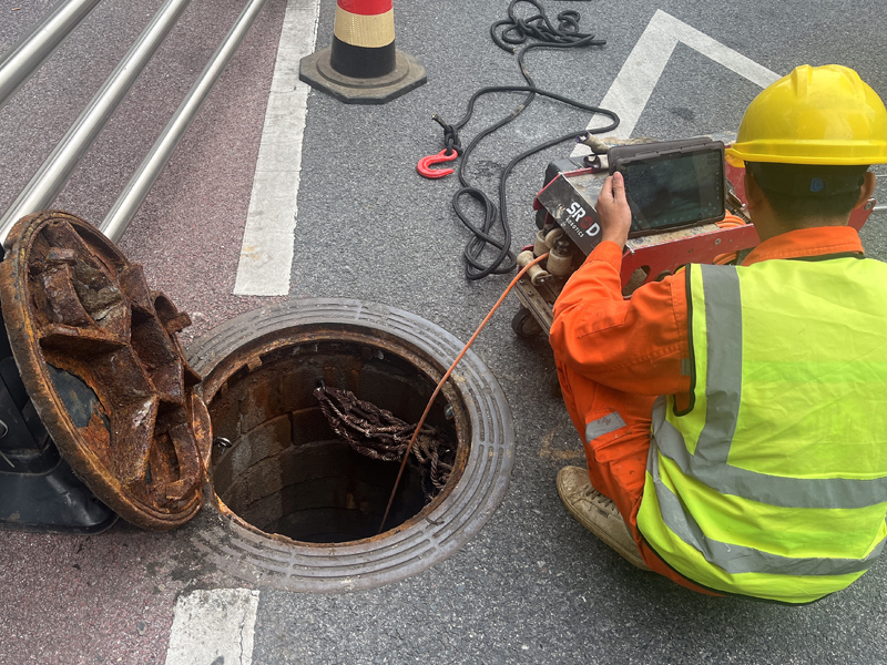 仙居雅苑市政管道内窥检测